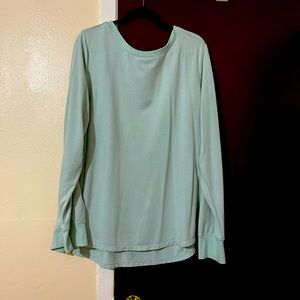 Active Lattice back - crew neck  sweater